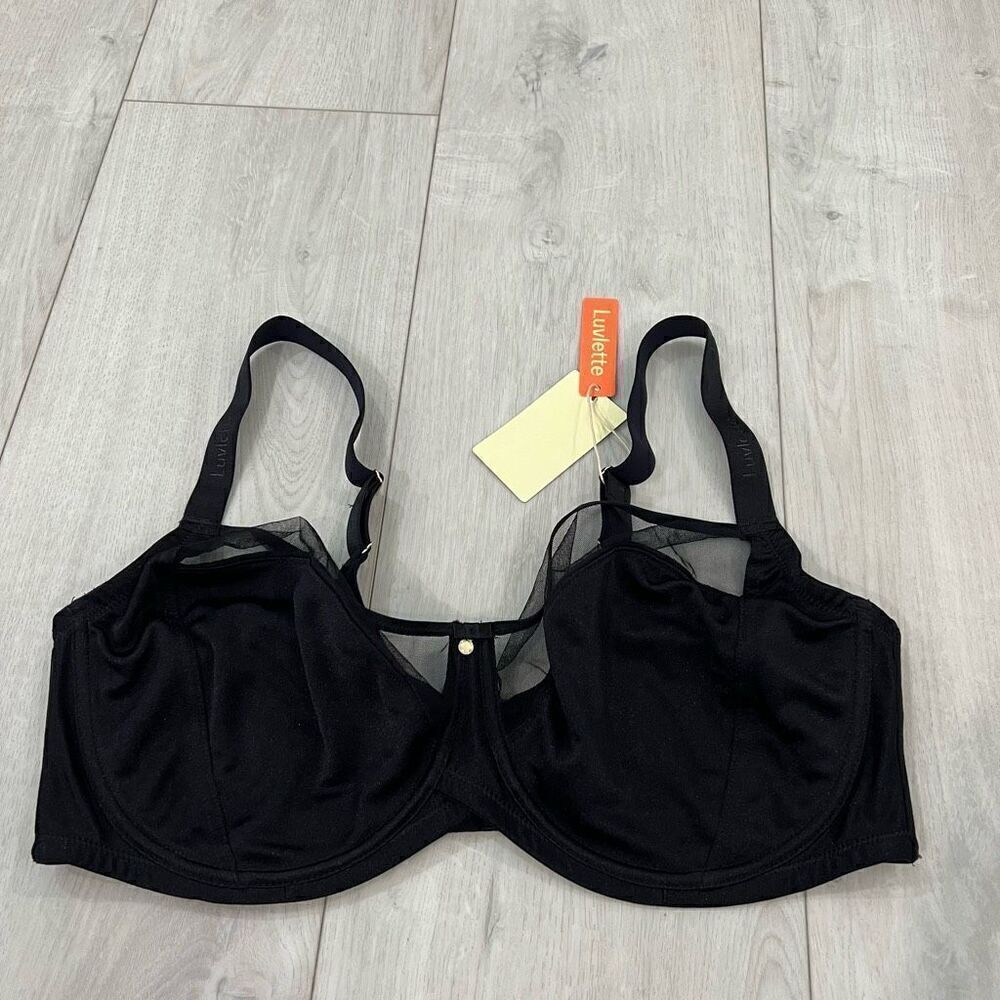 Luvlette women’s black bra size 44 DDD